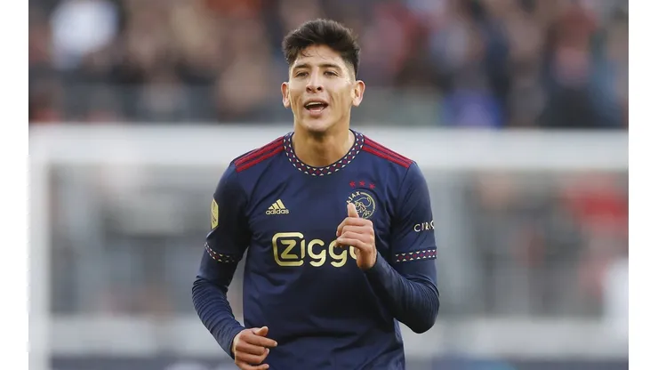 ALKMAAR, 18-09-2022, AFAS Stadium. Dutch football, Eredivisie, season 2022-2023. Game between AZ vs Ajax 2-1. Ajax playe