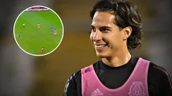 Lainez tuvo una gran actuación con el Sporting Braga