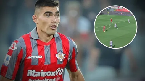 Vásquez no tuvo un buen partido con el Cremonese