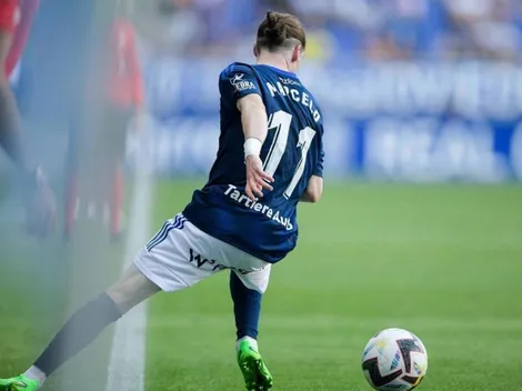 Aficionados del Real Oviedo piden más minutos para Marcelo Flores