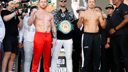Canelo Álvarez y Golovkin superaron el pesaje.