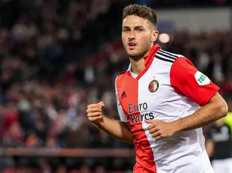 Santiago Giménez no da crédito a su sorprendente liderato de goleo en la Europa League