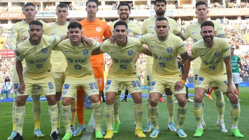 El América que salió de inicio para jugar contra Necaxa.