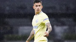 Brian Rodríguez en su debut como jugador del Atlético de San Luis.