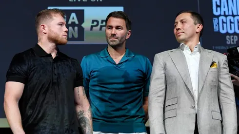 Eddie Hearn ya hizo su pronóstico para la trilogía entre Canelo Álvarez y Gennady Golovkin