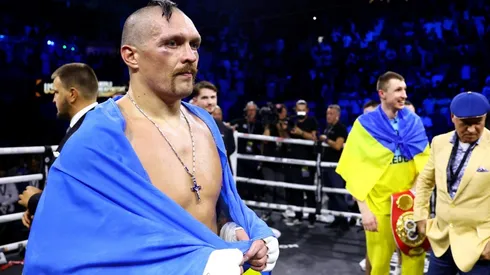 Así fue el regreso de Oleksandr Usyk a su casa, vandalizada por el ejército ruso
