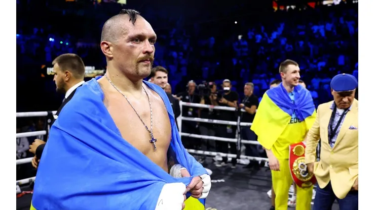 Así fue el regreso de Oleksandr Usyk a su casa, vandalizada por el ejército ruso