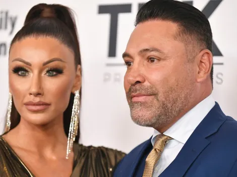 Oscar De La Hoya se fastidió con otro promotor y lo destrozó