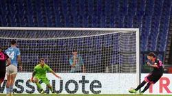 Santi Giménez convirtió un doblete en la Europa League