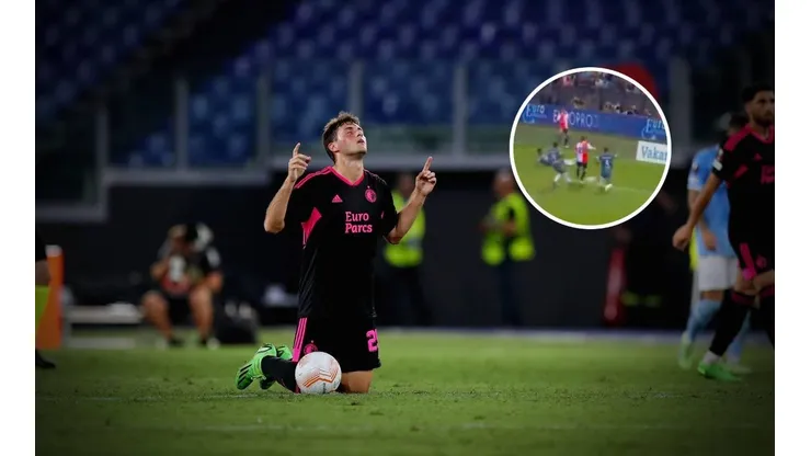 VIDEO: Golazo de Santi en el Clásico de Rotterdam