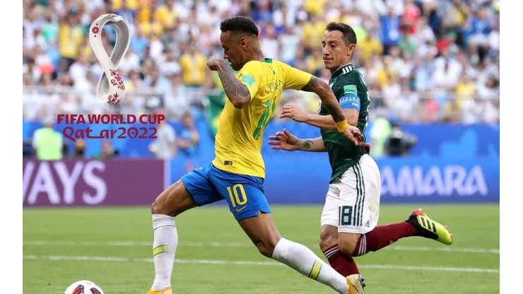 México Brasil Andrés Guardado Neymar Rusia 2018