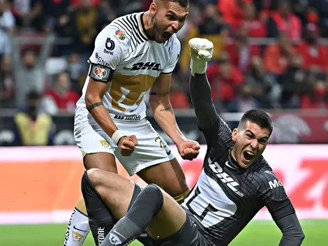 Julio González anotó un golazo para que Pumas se lo empate a Toluca