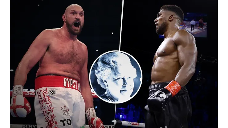 La muerte de la Reina Isabel II conspira contra la pelea entre Tyson Fury y Anthony Joshua