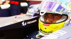 Checo Pérez se mnuestra tranquilo tras el inicio del fin de semana en Monza.