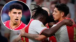 Jorge Sánchez aportó una asistencia a la goleada de un Ajax intratable