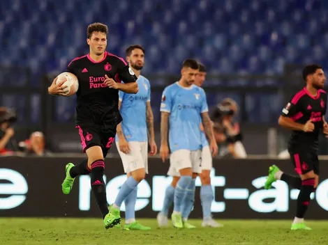 Santi Giménez explicó el conflicto con el capitán del Feyenoord por el cobro de los penales