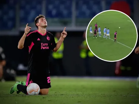 Santi encontró la fórmula para brillar en el Feyenoord