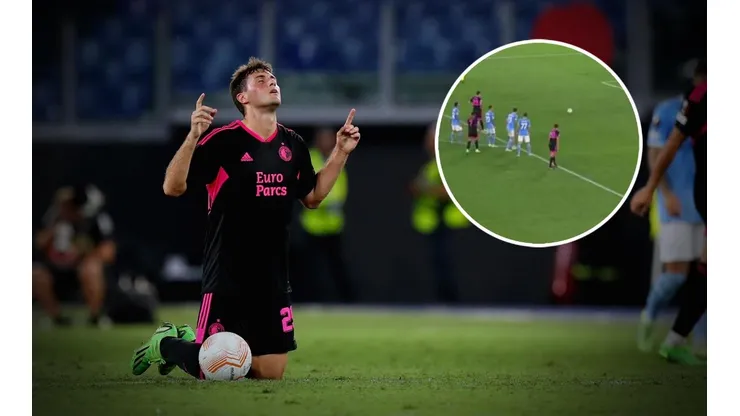 El Chaquito convirtió un doblete en la derrota contra Lazio