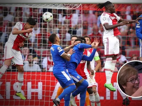 La familia de Edson Álvarez, presente en su gol en la Champions League