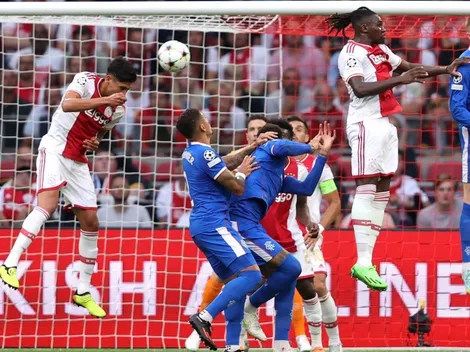 ¡Modo goleador! Edson Álvarez estrenó al Ajax en la Champions