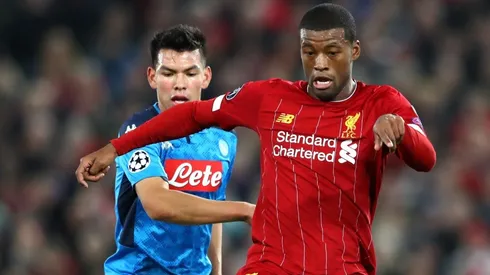 Liverpool Napoli Georginio Wijnaldum Chucky Lozano 2019