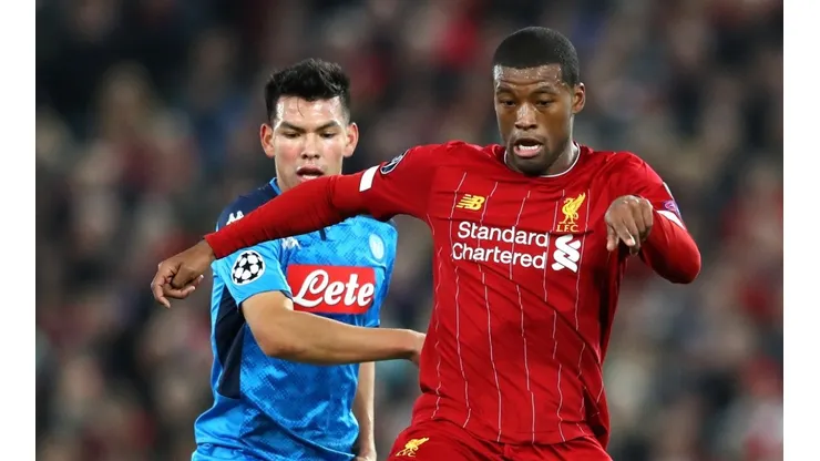Liverpool Napoli Georginio Wijnaldum Chucky Lozano 2019