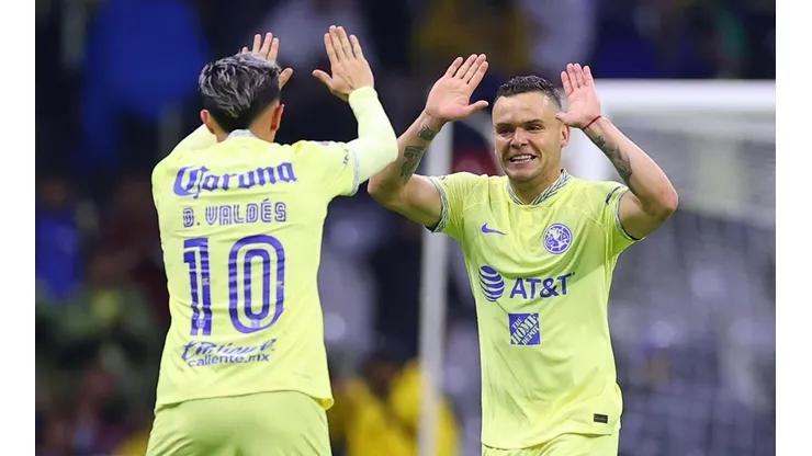 Jonathan Rodríguez y Diego Valdés hicieron los primeros goles ante Atlético de San Luis.