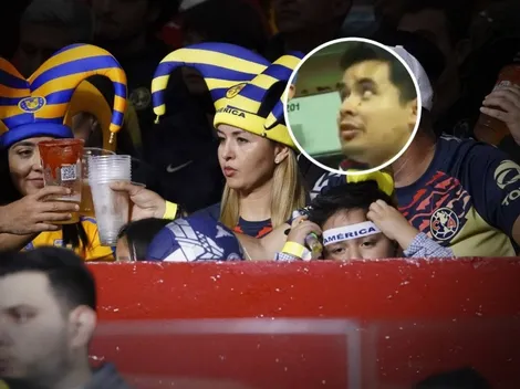 VIDEO | Aficionado narra los partidos de América a su hijo ciego