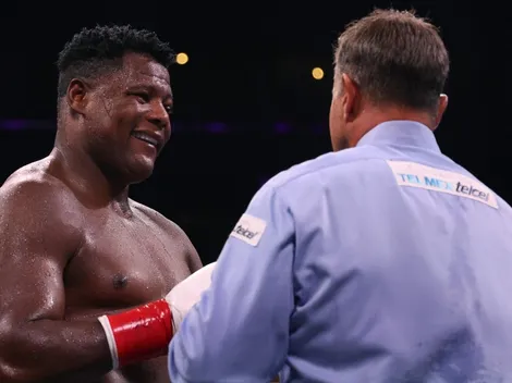 Así quedó el rostro de Luis Ortiz tras recibir el castigo de Andy Ruiz