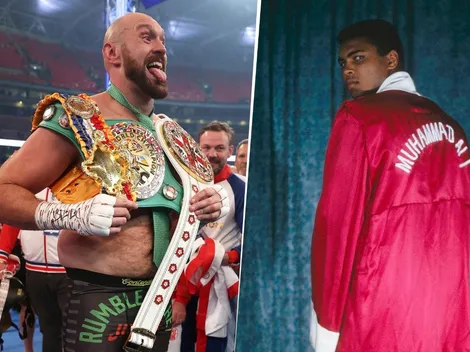 La extraña estrategia de Tyson Fury para igualar un récord de Muhammad Ali