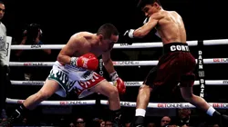 El Gallo Estrada tuvo que batallar para retener su Título Mundial.