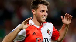 Santi Giménez suma un gol y una asistencia en la Eredivisie