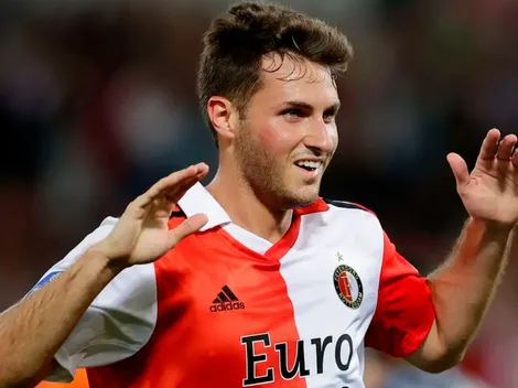 La insólita confesión de Santi Giménez sobre su primer gol con el Feyenoord