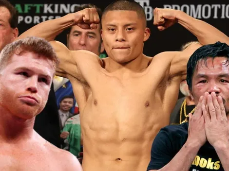 Así fueron los mensajes de apoyo de Pacquiao y Álvarez para Isaac Cruz