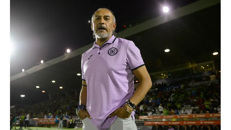 Potro Gutiérrez no ocultó su enojo tras el empate de Cruz Azul.