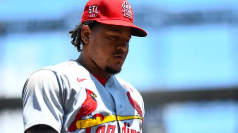 Carlos Tsunami Martínez en su última aparición en Grandes Ligas.