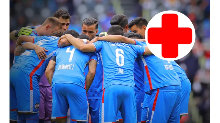 La enfermería de Cruz Azul no para.