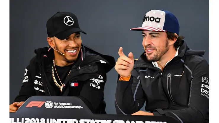 F1: Lewis Hamilton y Fernando Alonso protagonizaron una imagen que quedará en la historia