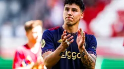 Jorge Sánchez el día de su debut con el Ajax.