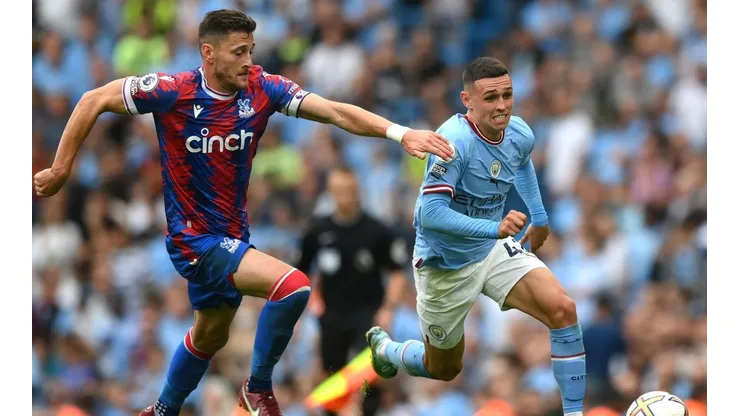 Manchester City venció 4-2 a Crystal Palace en el Etihad Stadium