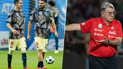 Martino, enfurecido con dos jugadores del Tri