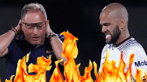 Lillini y Dani Alves, foco de críticas de un exPumas.