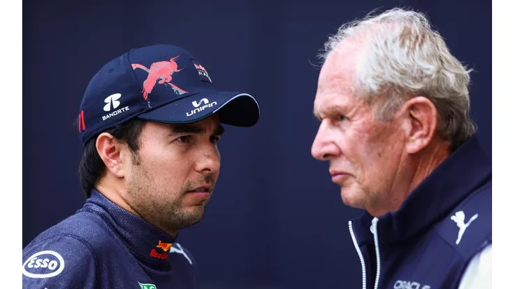 Helmut Marko señaló cuál es el nuevo objetivo de Checo con Red Bull