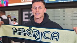 Brian Rodríguez ya en la Ciudad de México.