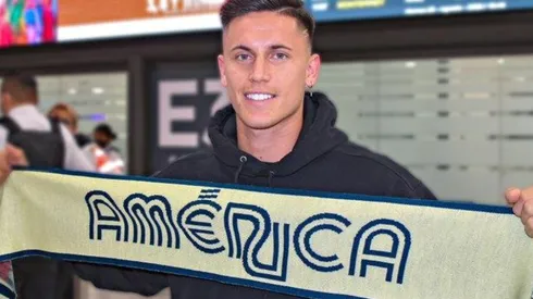 Brian Rodríguez ya en la Ciudad de México.