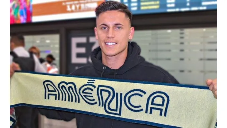 Brian Rodríguez ya en la Ciudad de México.