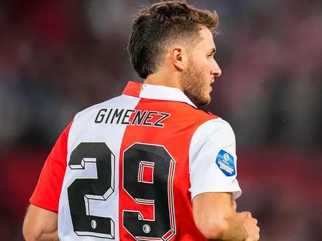 Santi Giménez da un paso importante en el Feyenoord