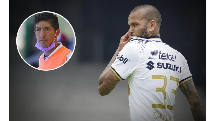 Dani Alves no ha ganado su primer partido con Pumas