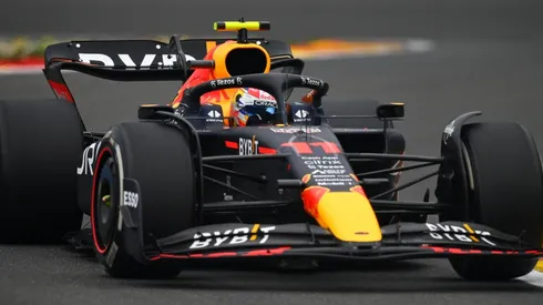 Checo consiguió el puesto 12 y 10 de las prácticas en Bélgica