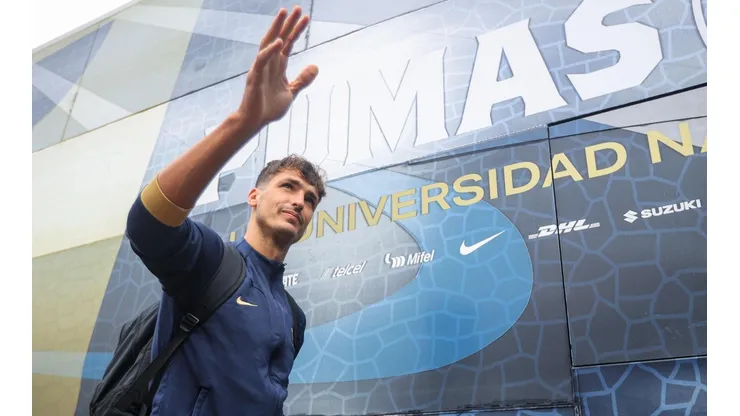 Juan Dinenno lleva tres goles con Pumas en el Apertura 2022.